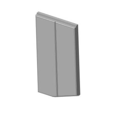 Žárobetonová deska boční, pravá KV IMPRESSION 3G 80.54.14 